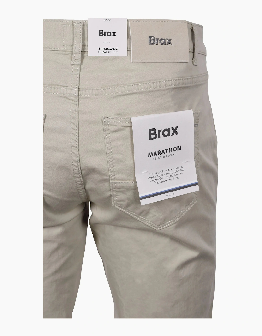 BRAX CADIZ COTTON JEANS STONE, 4 of 3