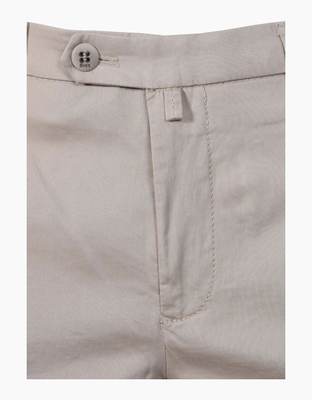 BRAX SILVIO COTTON CHINO STONE