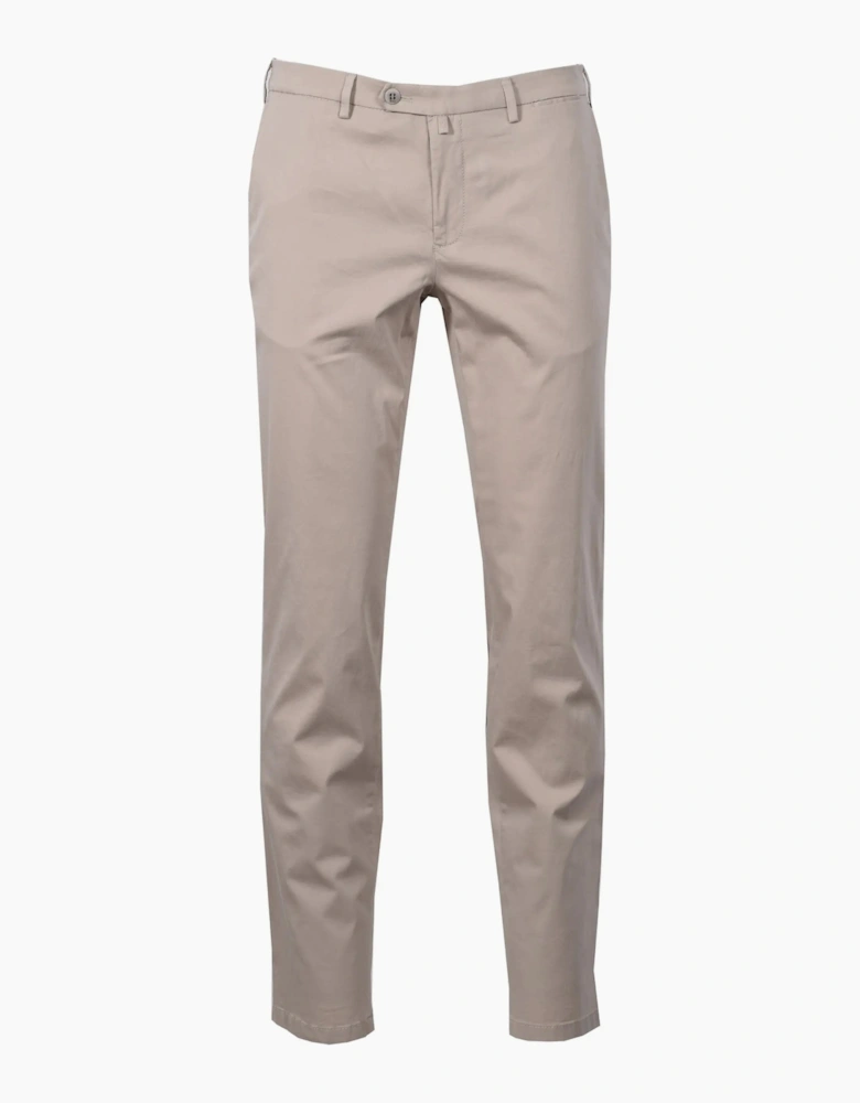 BRAX SILVIO COTTON CHINO STONE