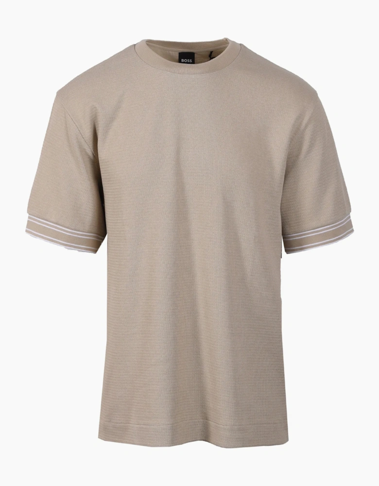 Boss Black TIGERMAN T-SHIRT OPEN BEIGE