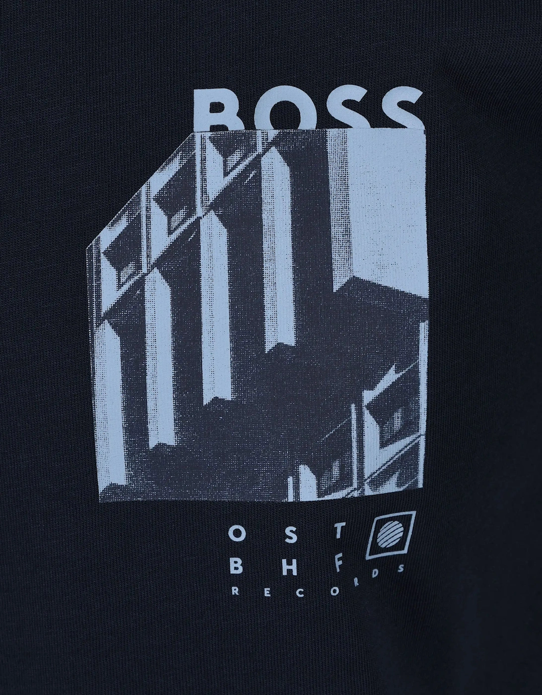 Boss Orange TE_BOARD TSHIRT DARK BLUE
