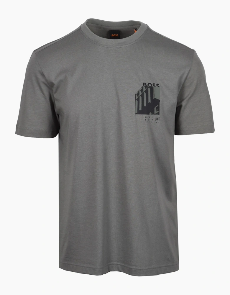 Boss Orange TE_BOARD T-SHIRT OPEN GREY