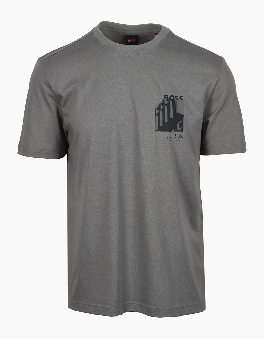Boss Orange TE_BOARD T-SHIRT OPEN GREY