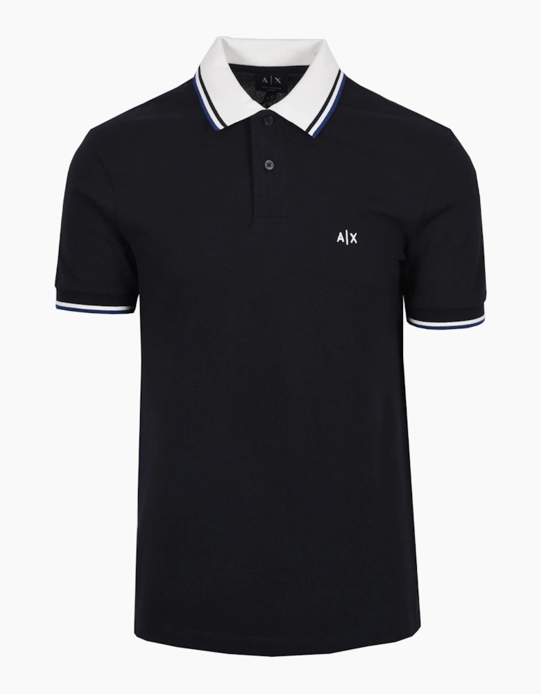 ARMARNI EXCHANGE POLO SHIRT DEEP NAVY