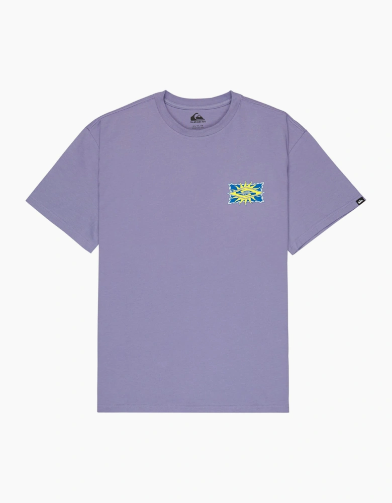 Quiksilver Mens EV Starfish Stamp Graphic Short Sleeve T-Shirt
