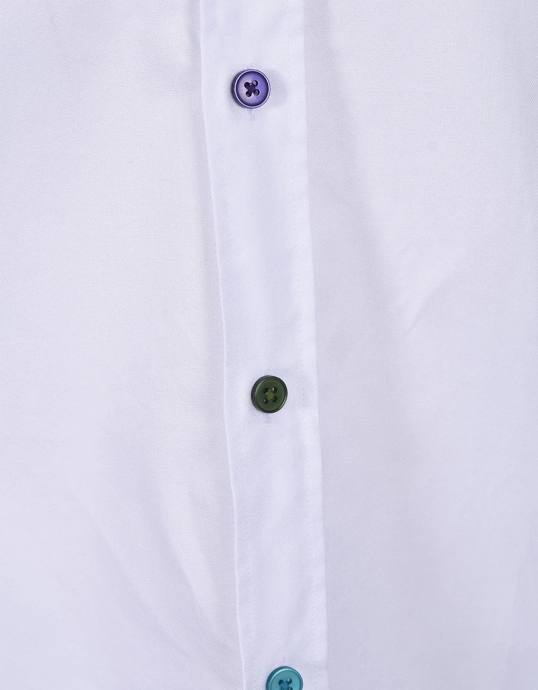 PAUL SMITH LS TAILORED FIT SHIRT WHITE