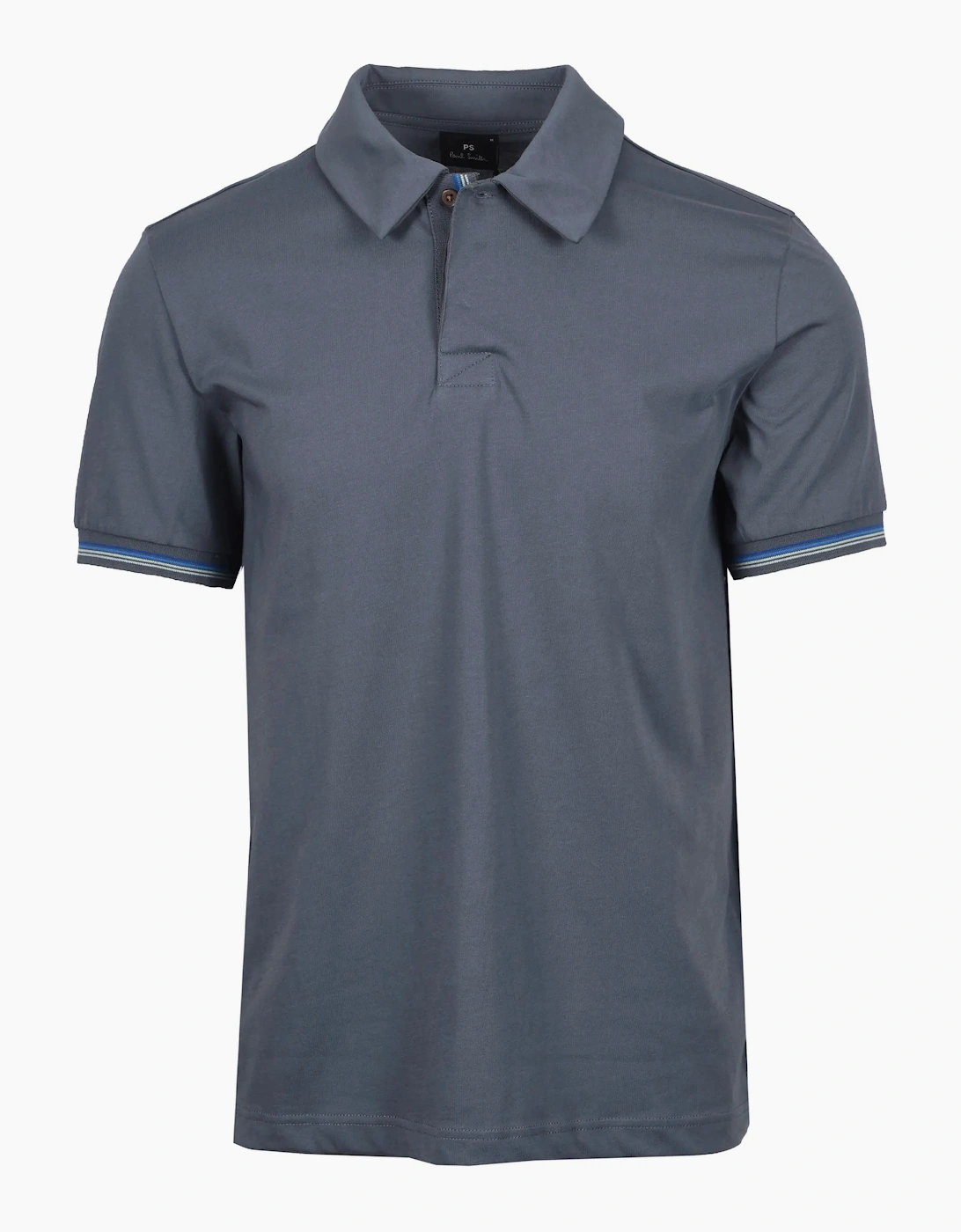 Paul Smith Men's Grey Reg Fit Ss Polo  44 Size 2XL