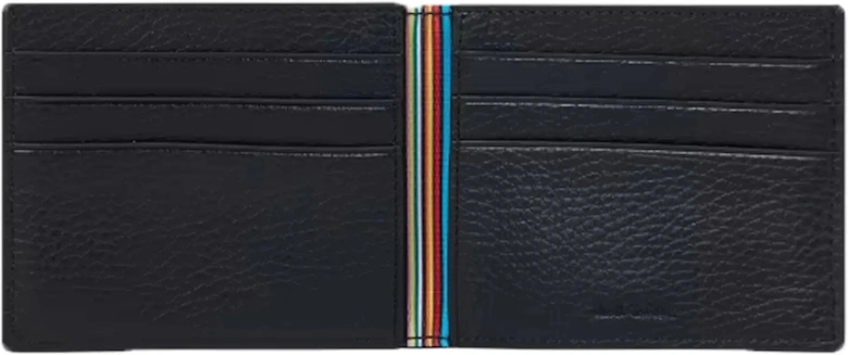 PAUL SMITH COMPACT WALLET BLACK
