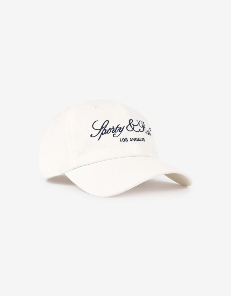Sporty & Rich Kids Vendome LA Cap in Ivory