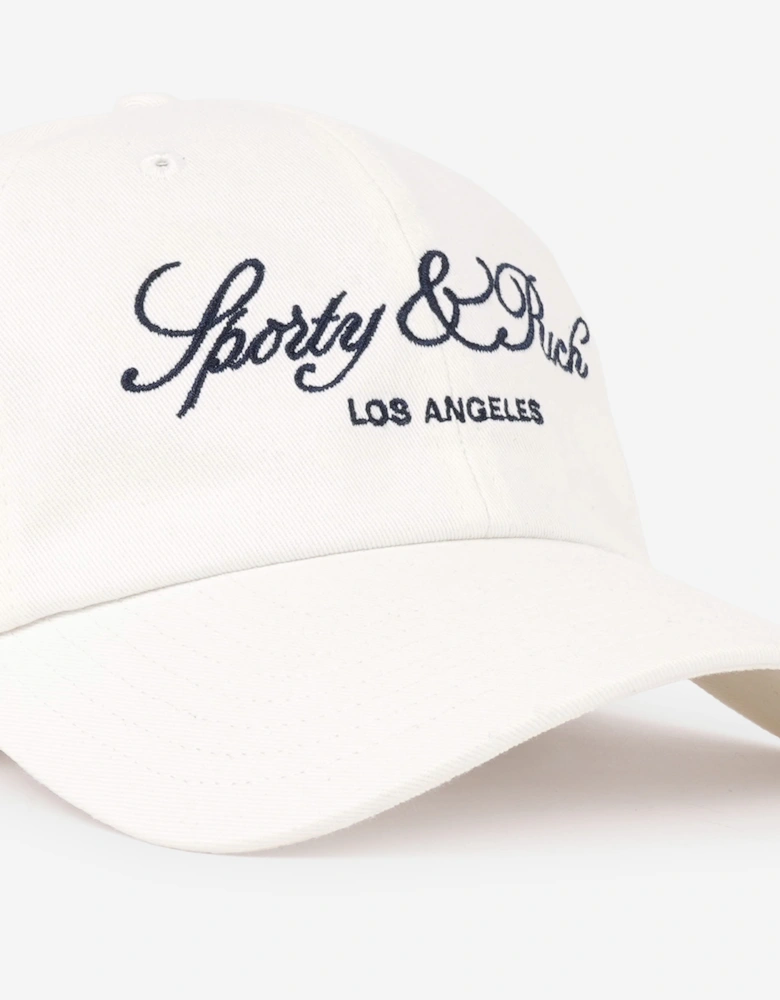 Sporty & Rich Kids Vendome LA Cap in Ivory