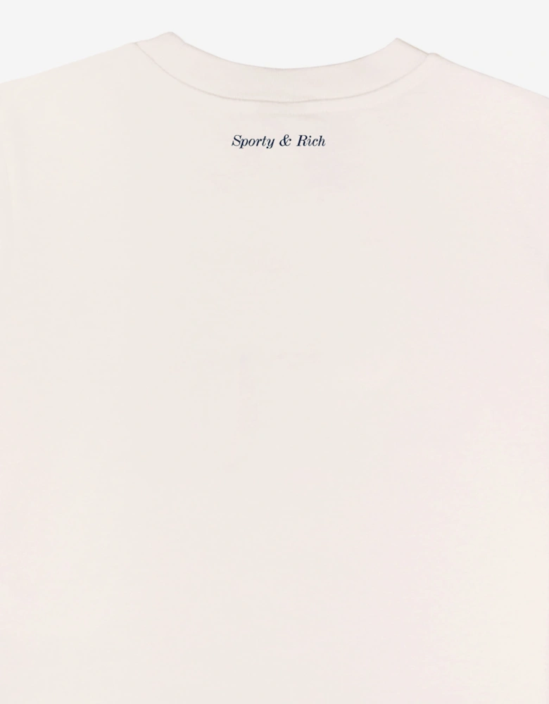 Sporty & Rich Kids Be Nice T-Shirt in Ivory