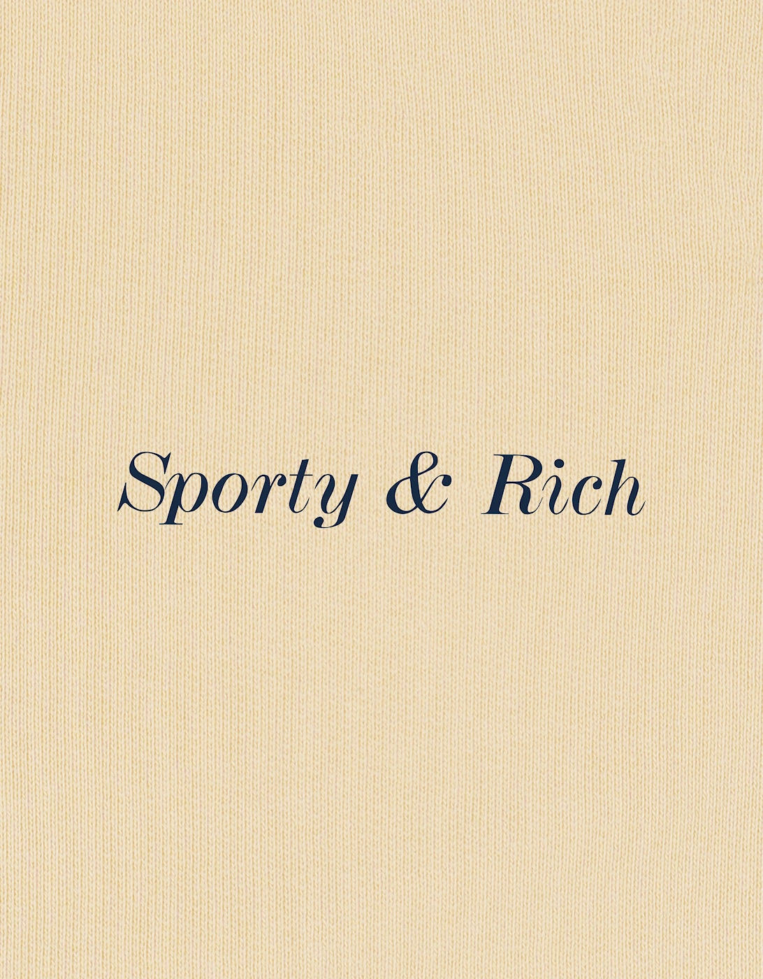Sporty & Rich Kids Classic Logo Gym Shorts in Yellow