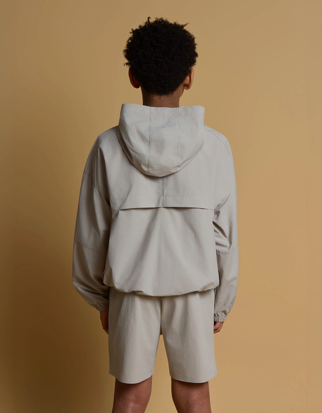 Blanca Sport Kids Elevated Windbreaker in Grey