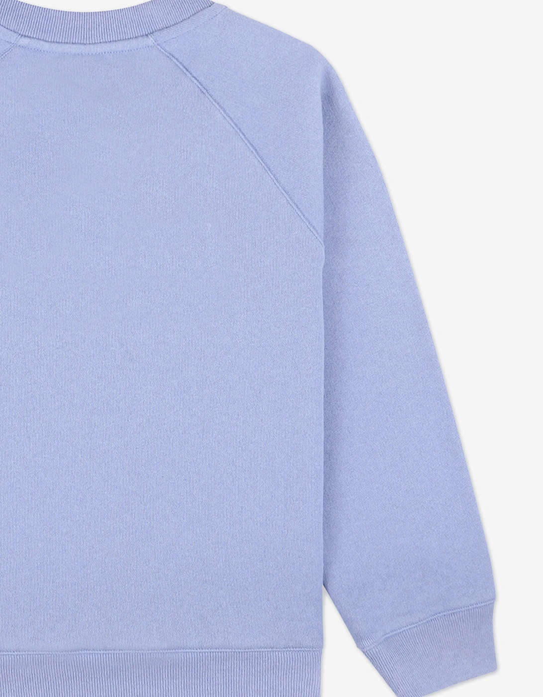 Sporty & Rich Kids Beverly Script Crewneck Sweatshirt in Blue