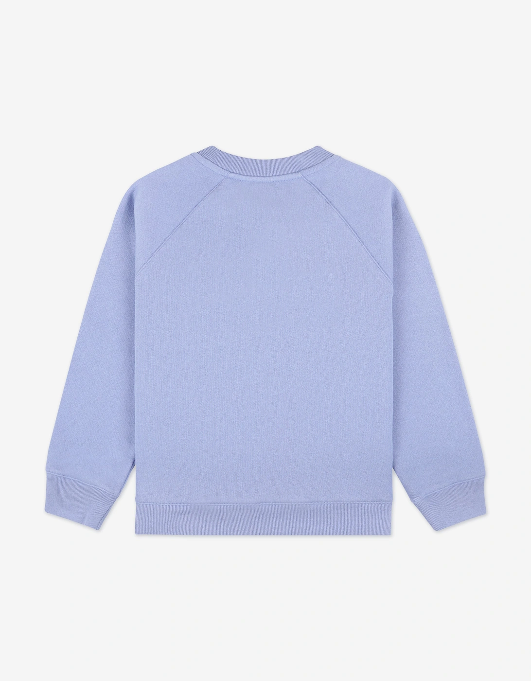 Sporty & Rich Kids Beverly Script Crewneck Sweatshirt in Blue