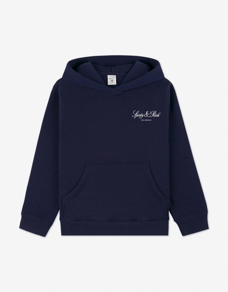 Sporty & Rich Kids Vendome LA Hoodie in Navy