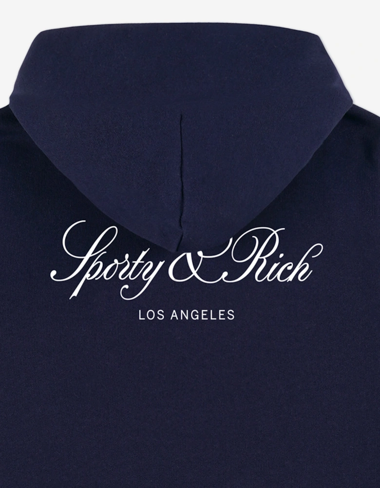 Sporty & Rich Kids Vendome LA Hoodie in Navy