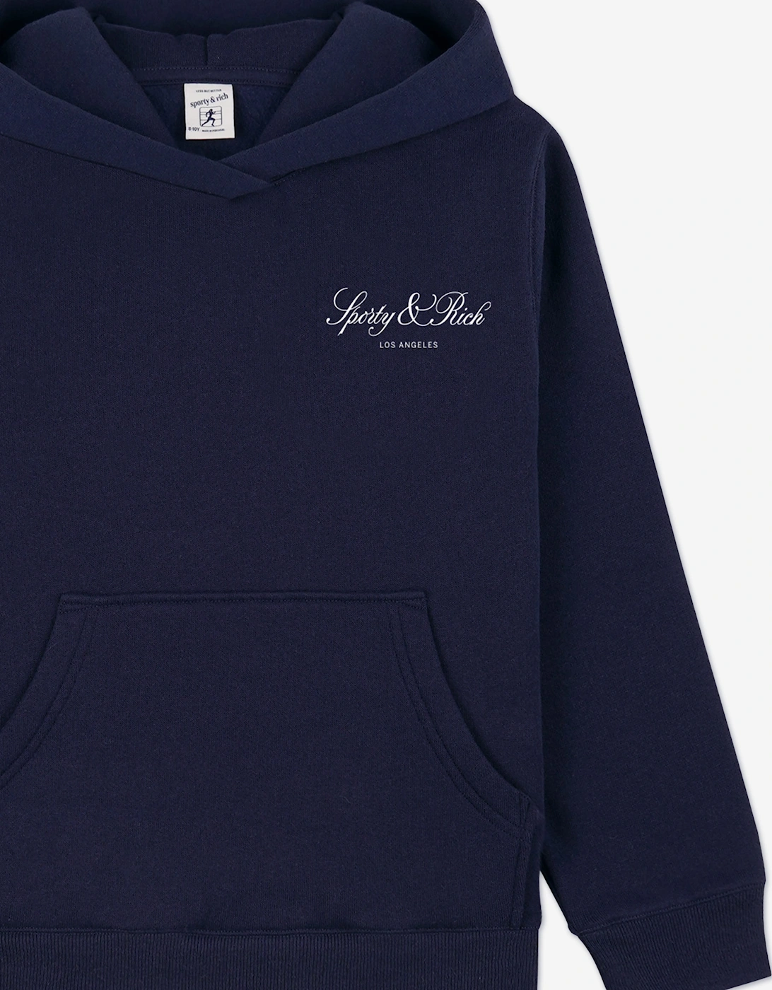 Sporty & Rich Kids Vendome LA Hoodie in Navy