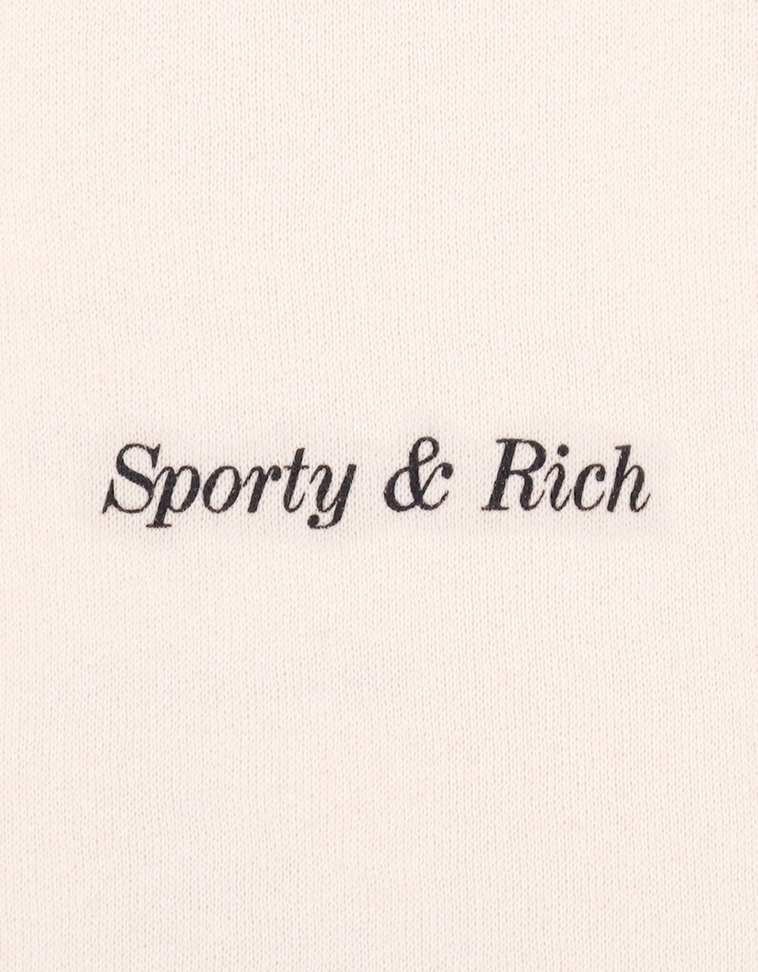 Sporty & Rich Kids Classic Logo Gym Shorts in Ivory