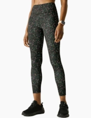 Black Speckle Print
