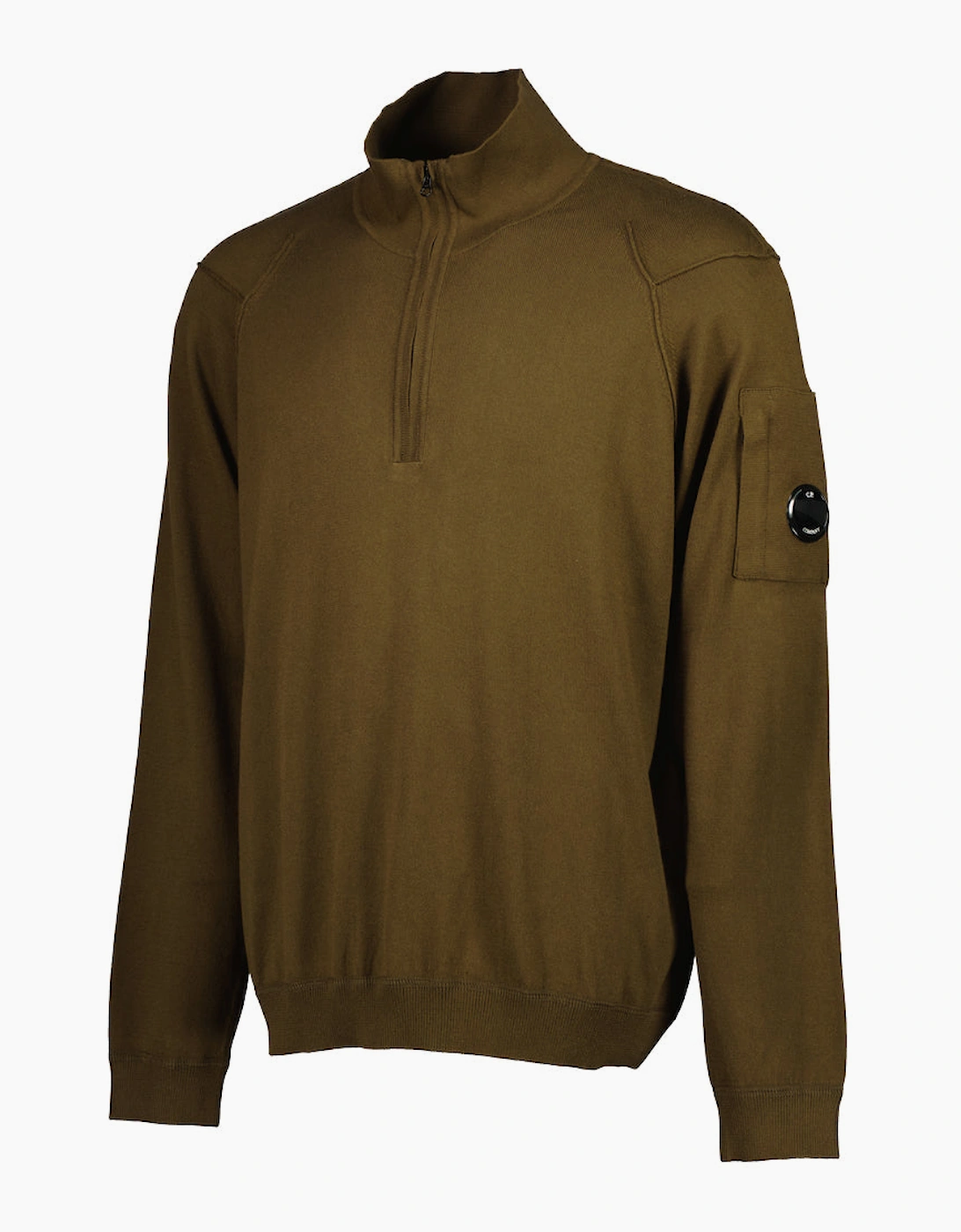 Sea Island Quarter Zip Lens Knit