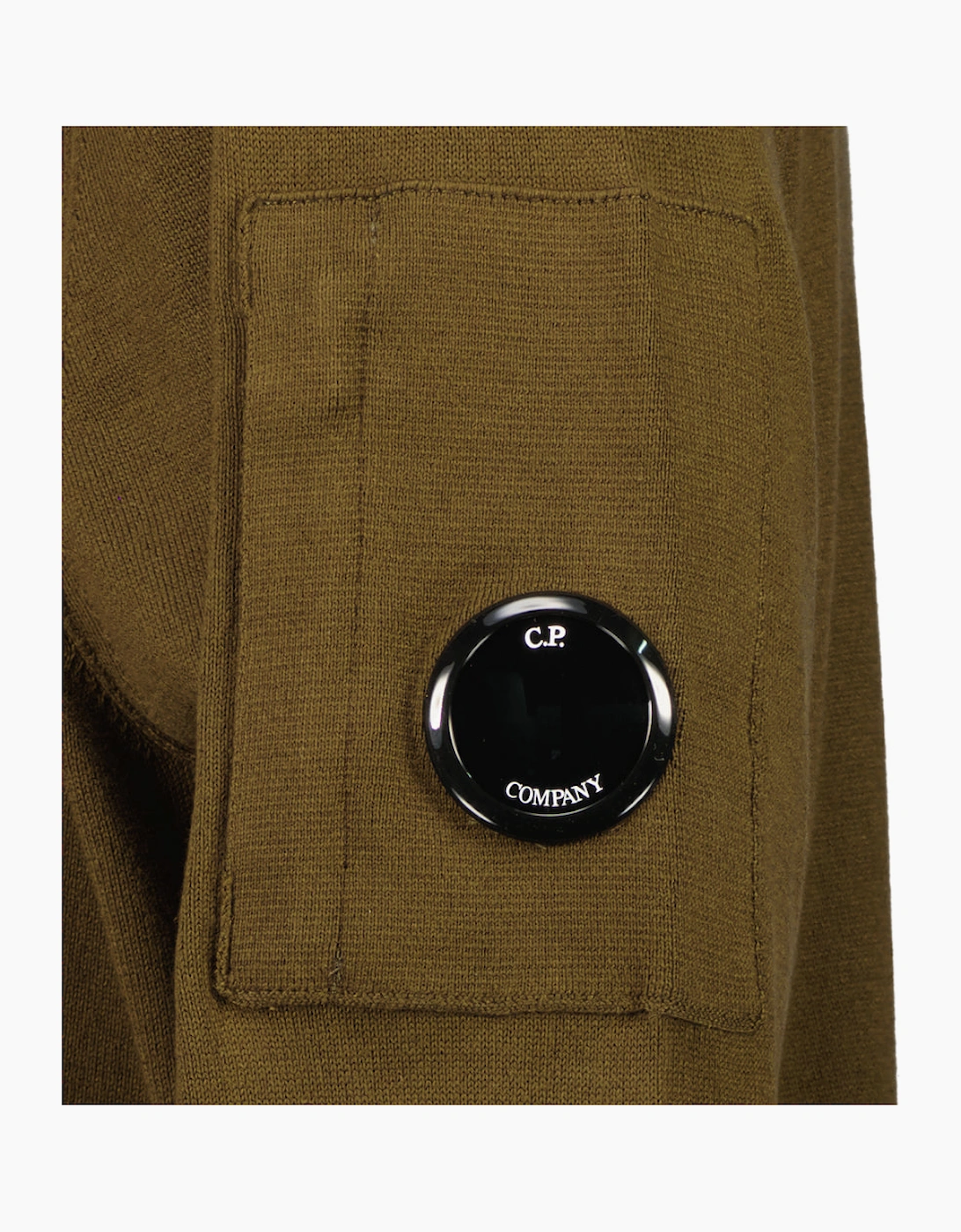 Sea Island Quarter Zip Lens Knit