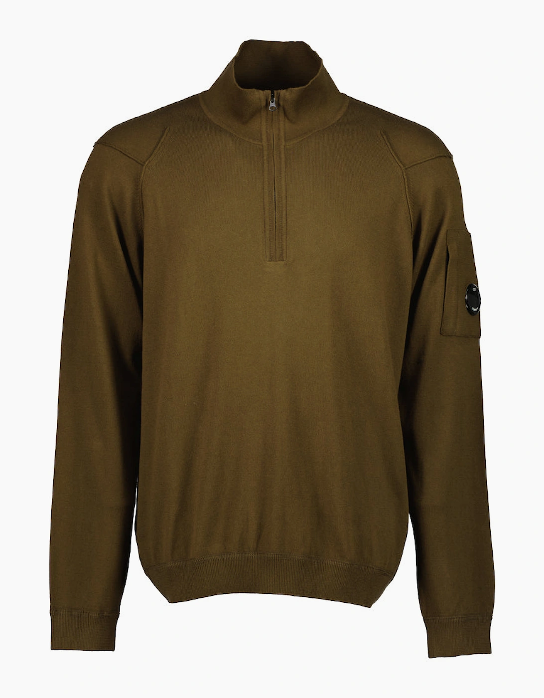 Sea Island Quarter Zip Lens Knit, 5 of 4
