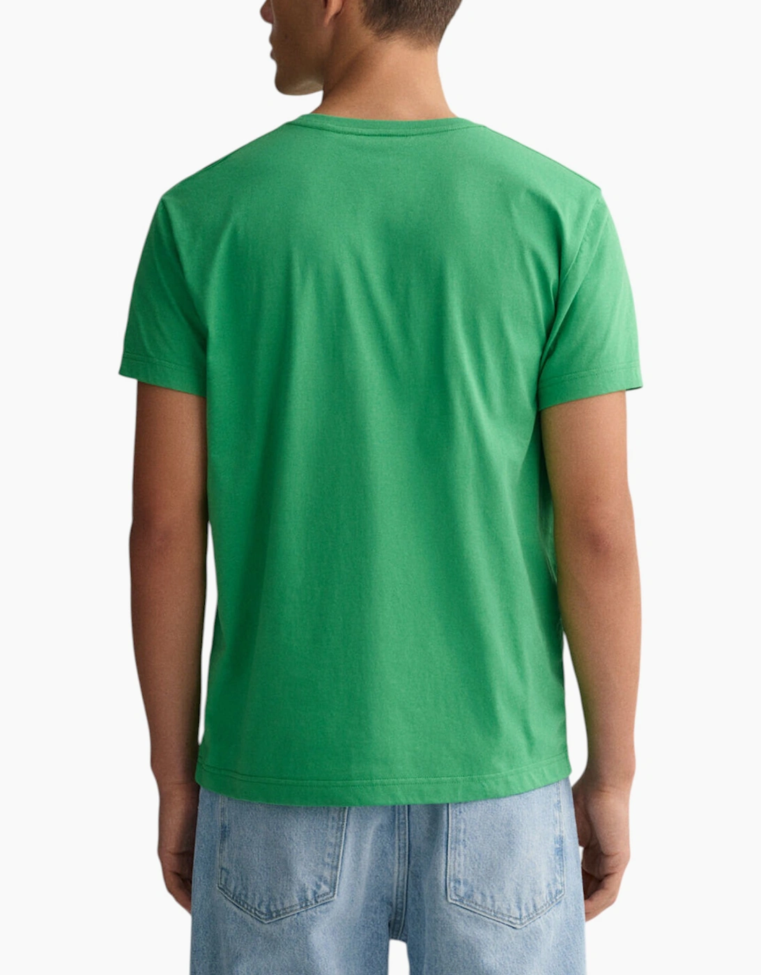 Gant mens regular fit short sleeve shield logo T-shirt
