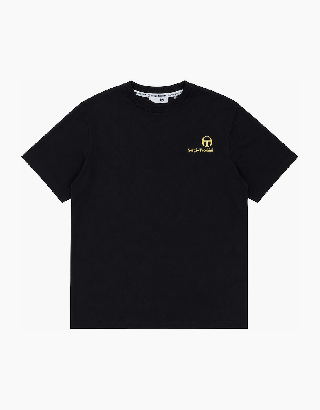 Sergio Tacchini Felton T-Shirt Black/Gold, 3 of 2