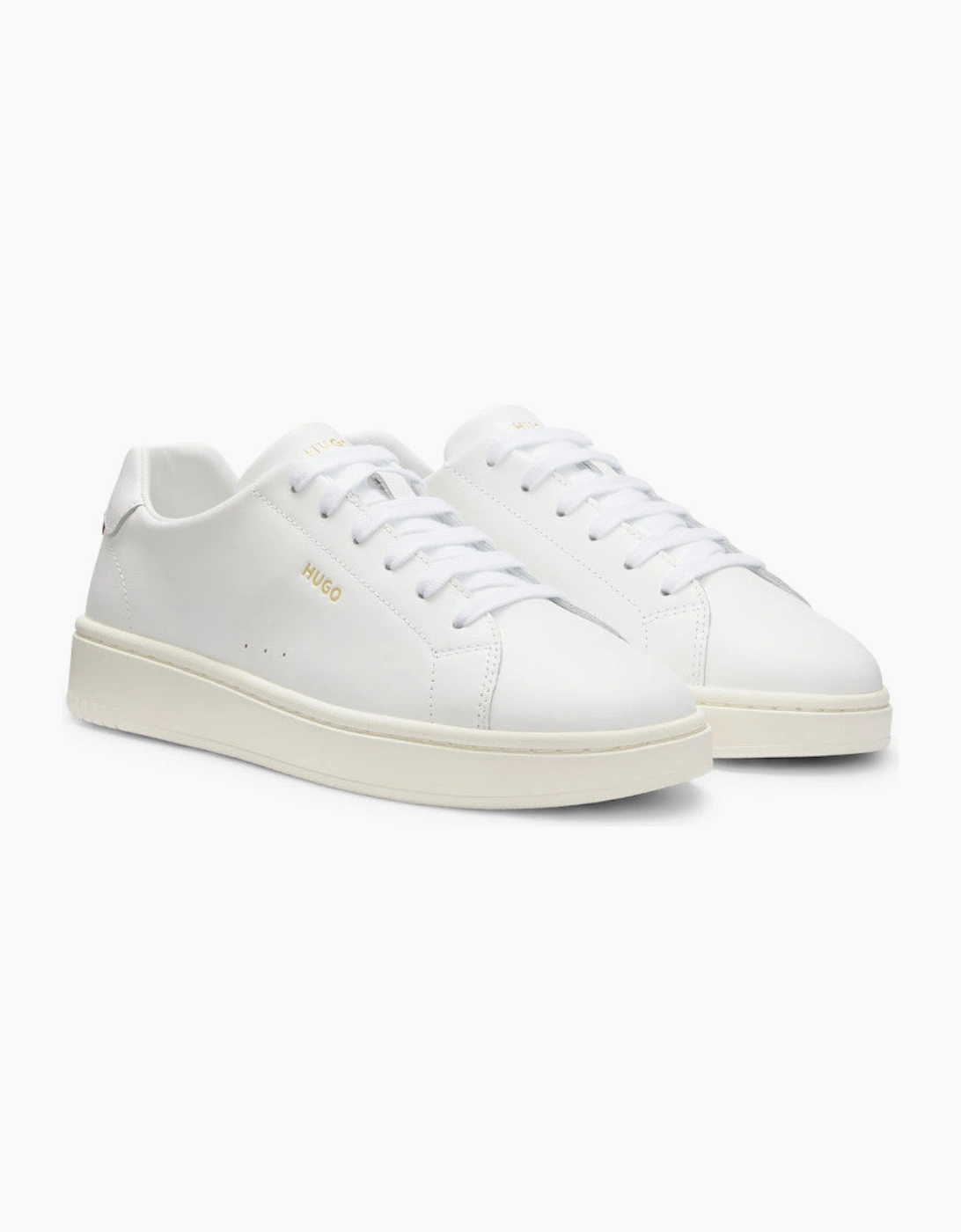 HUGO Neston tenn fllt Trainers 100 White