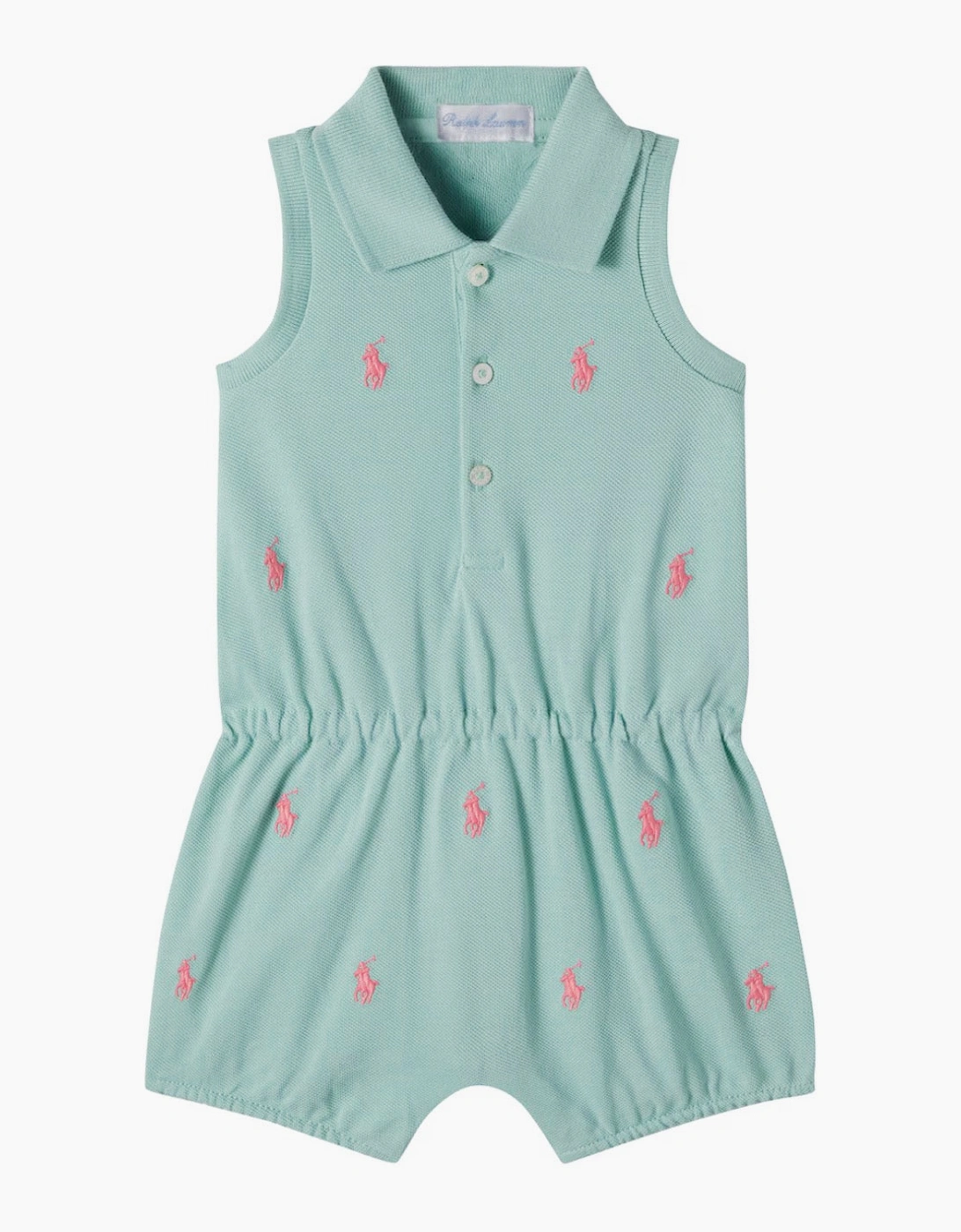 RALPH LAUREN BABY/TODDLER GIRL MINT GREEN PLAYSUIT 12843001, 3 of 2