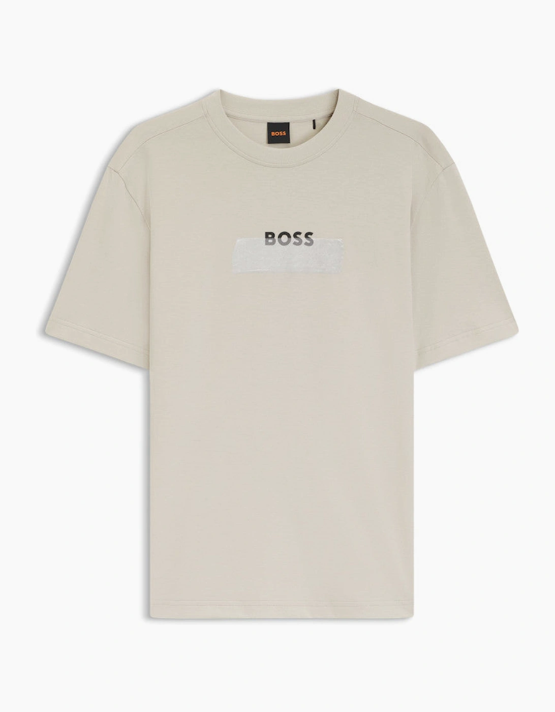 BOSS Orange Te LogoTape T-Shirt 271 L Beige, 5 of 4