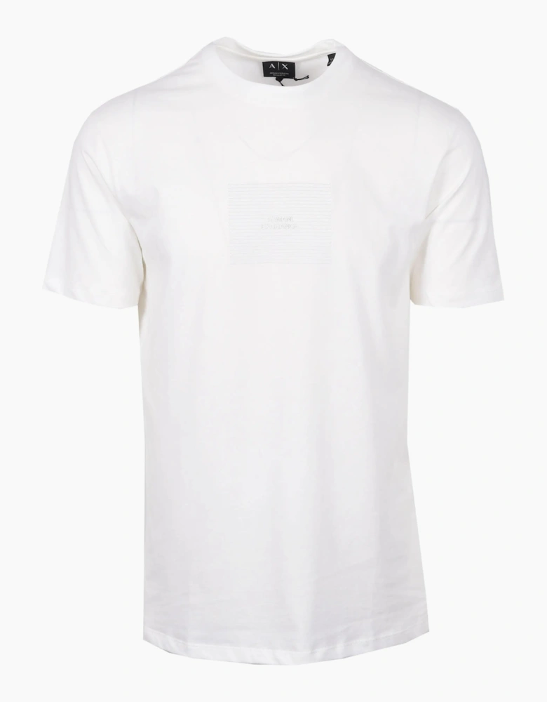 ARMANI EXCHANGE T-SHIRT OFF WHITE