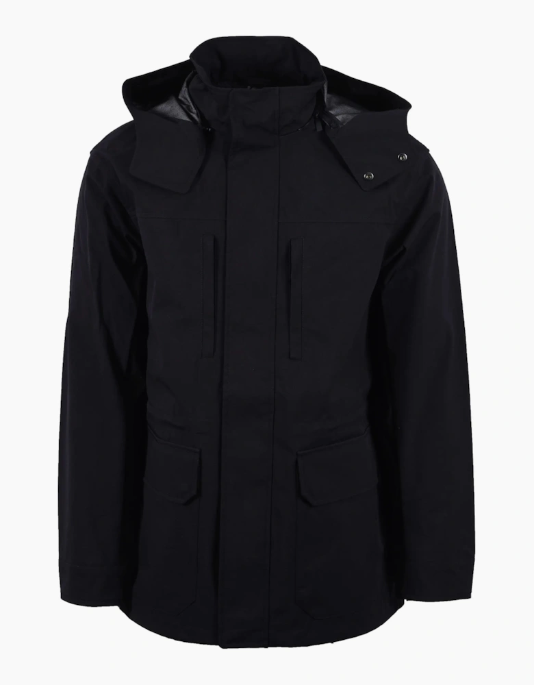 Armani Exchange Caban Coat Dark Navy