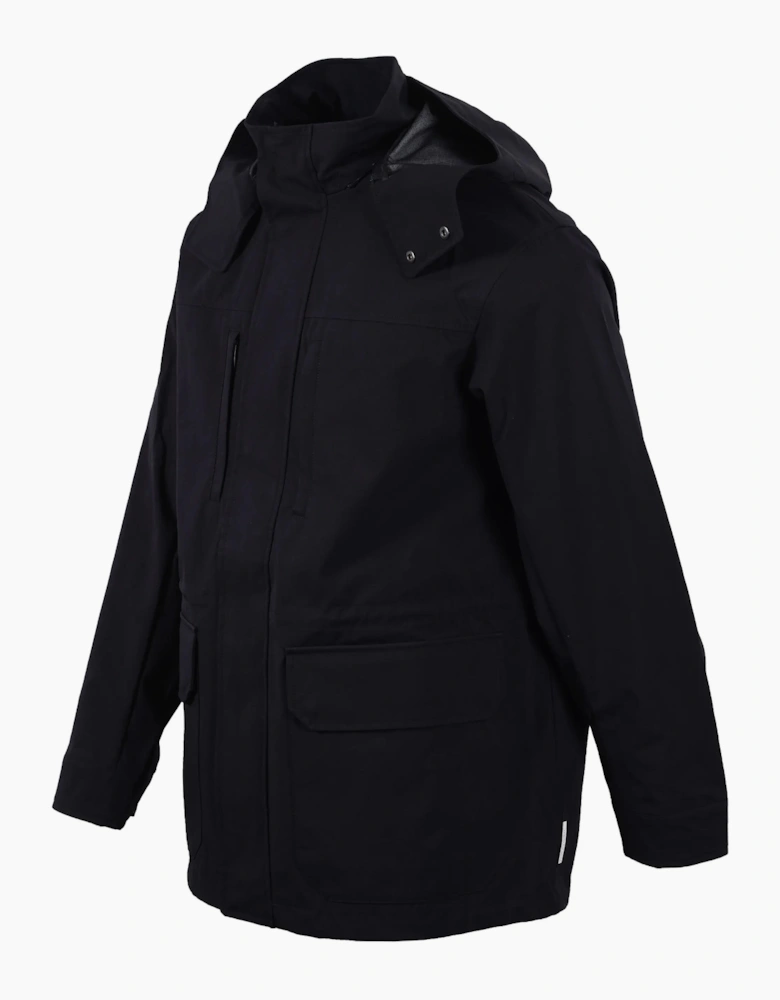 Armani Exchange Caban Coat Dark Navy
