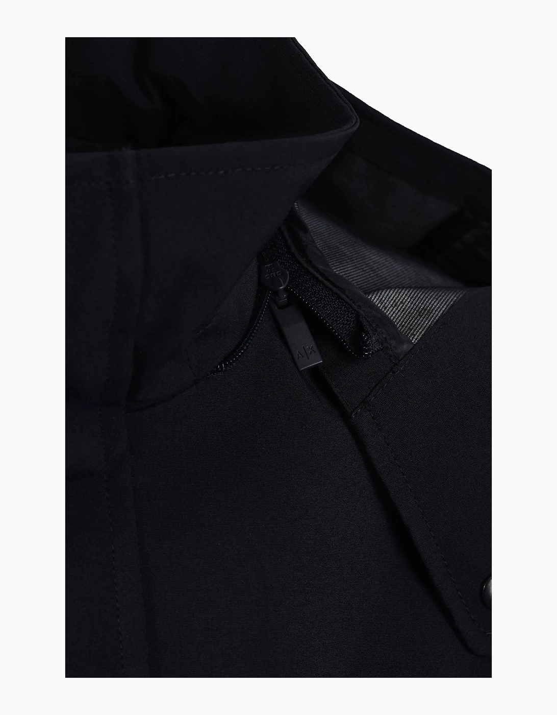 Armani Exchange Caban Coat Dark Navy