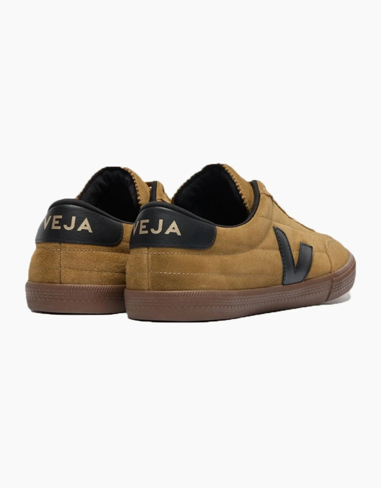 VEJA PANENKA SUEDE TRAINER TENT/BLACK/BARK
