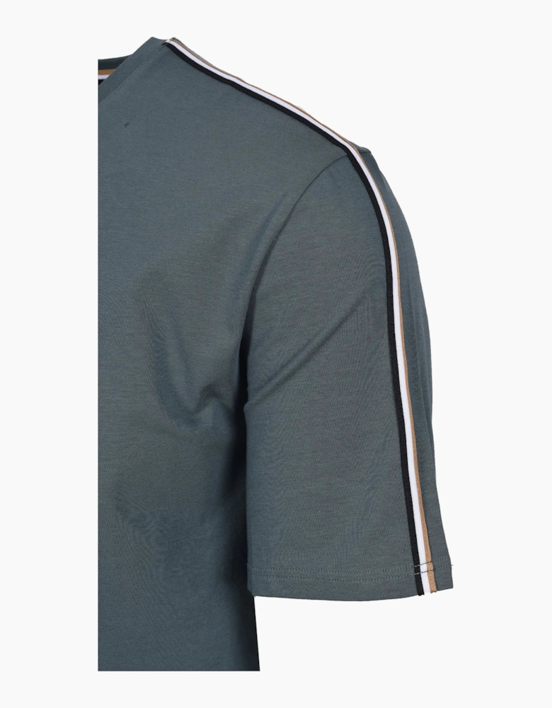 Boss Black UNIQUE T-SHIRT DARK GREEN
