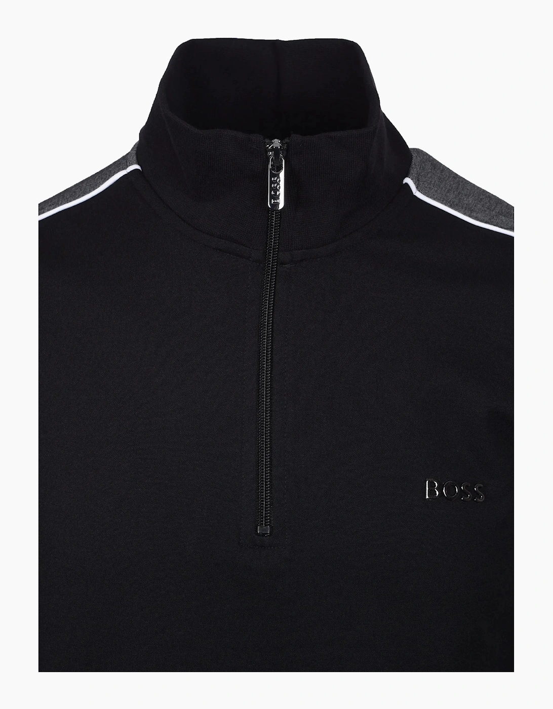 Boss Black HALF ZIP TRACKSUIT JACKET BLACK