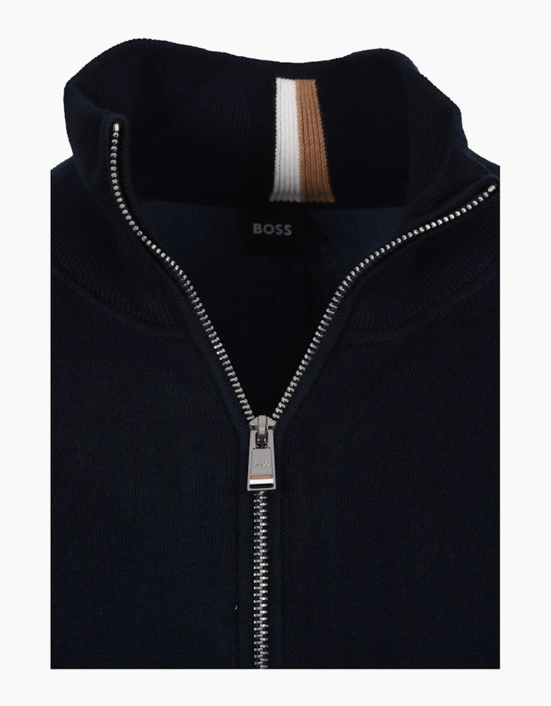 Boss Black IDINO CARDIGAN DARK BLUE