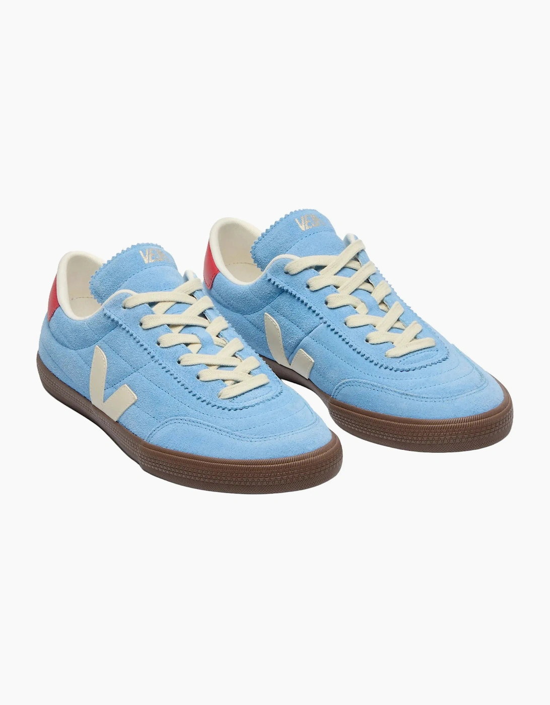 VEJA PANENKA SUEDE TRAINER AQUA/PIERRE/BARK
