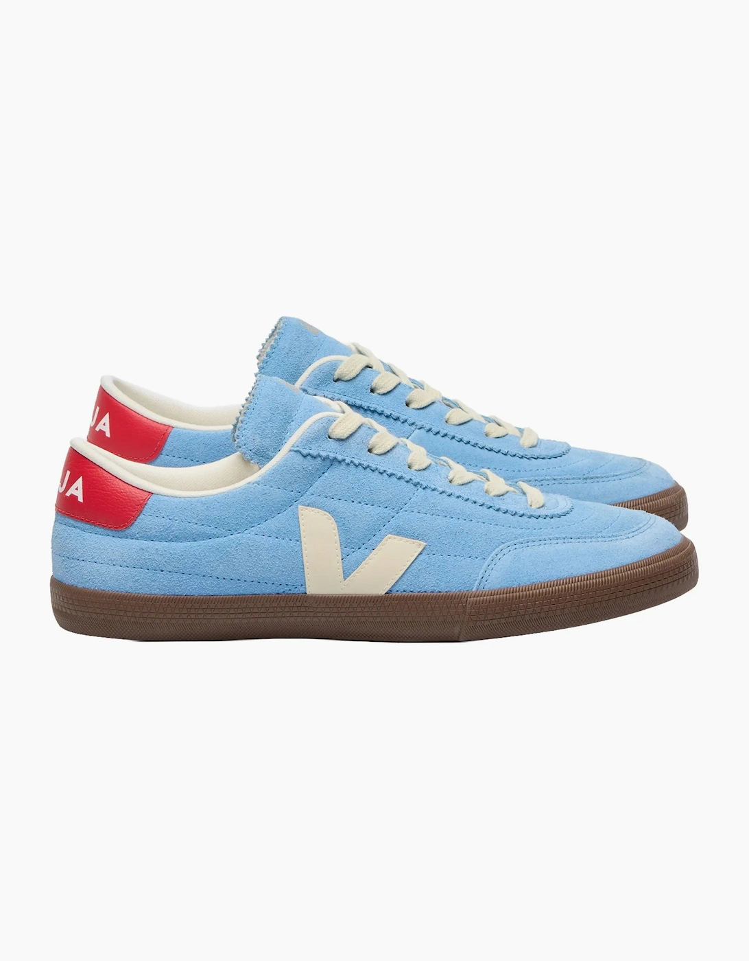 VEJA PANENKA SUEDE TRAINER AQUA/PIERRE/BARK