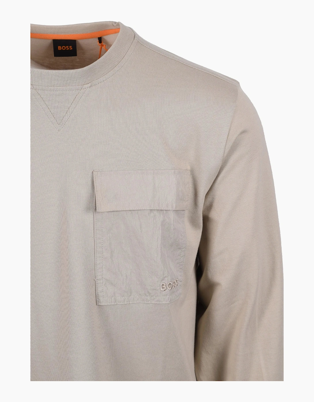 Boss Orange TE PROTECTIVE T-SHIRT LIGHT BEIGE