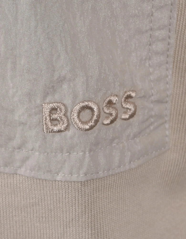 Boss Orange TE PROTECTIVE T-SHIRT LIGHT BEIGE