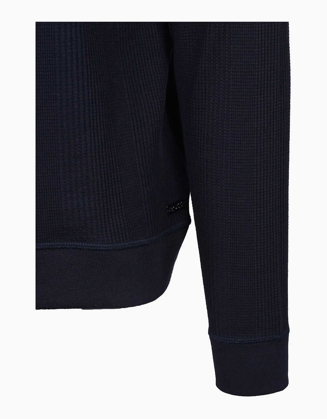 Boss Black STRUCTURE HALF ZIP DARK BLUE