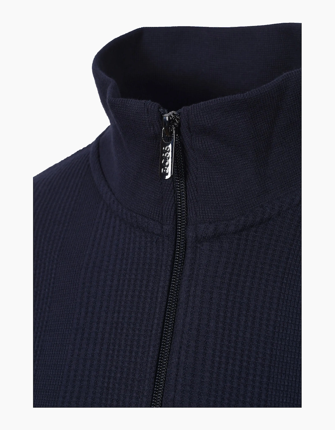 Boss Black STRUCTURE HALF ZIP DARK BLUE