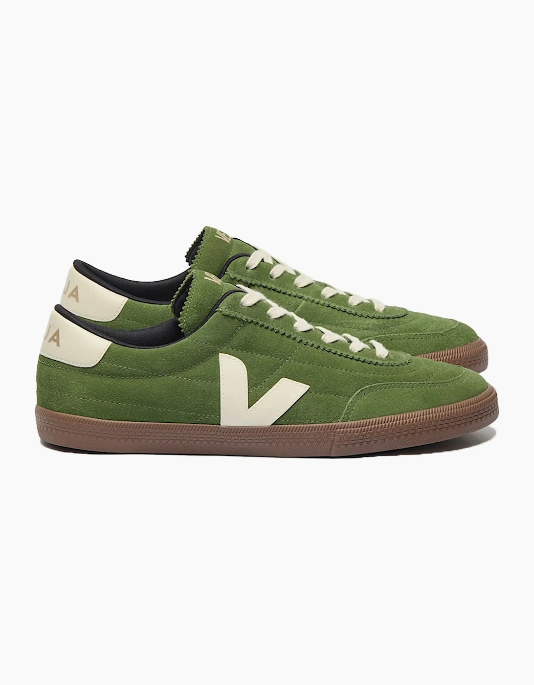VEJA PANENKA SUEDE TRAINER MILITAR/PIERRE/BARK