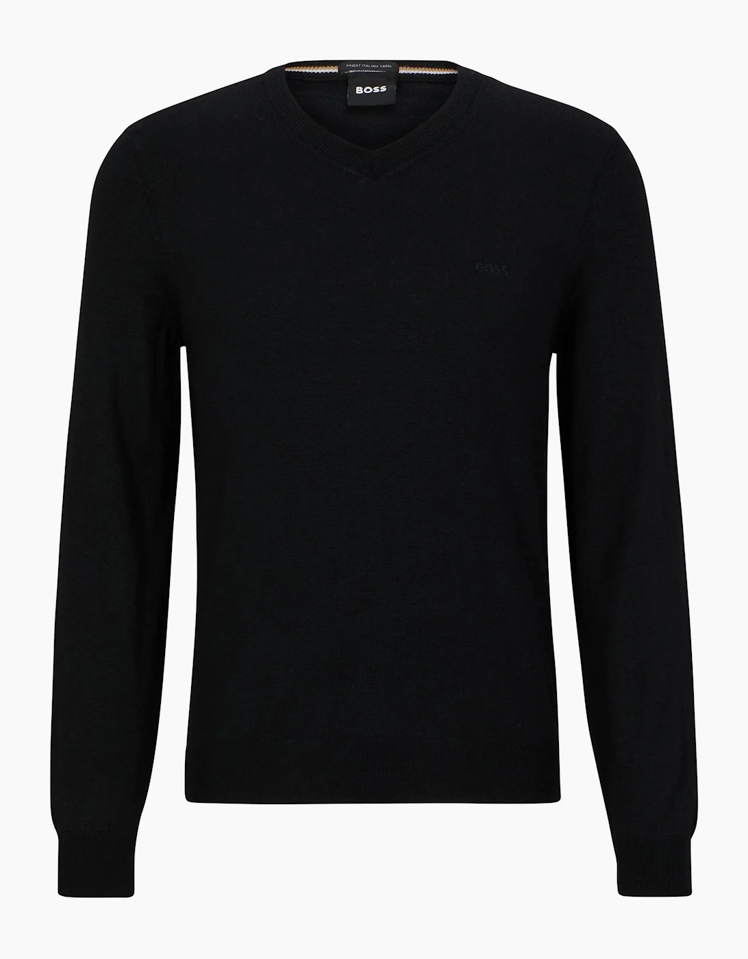 Baram-l V-neck Knitwear Black