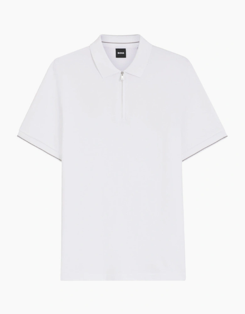 BOSS Black C Pei 90 Polo Shirt 100 White