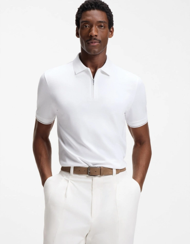 BOSS Black C Pei 90 Polo Shirt 100 White